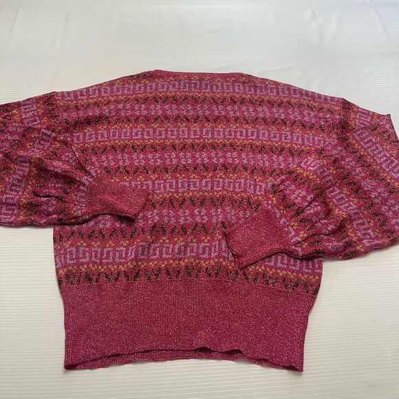 Happy Sheep Retro Boho Chic Sweater Size XS - Picture 9 of 10